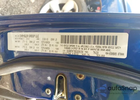 2014 Ram 1500 Express из США, поврежденный, VIN 3C6RR7KT9EG229154